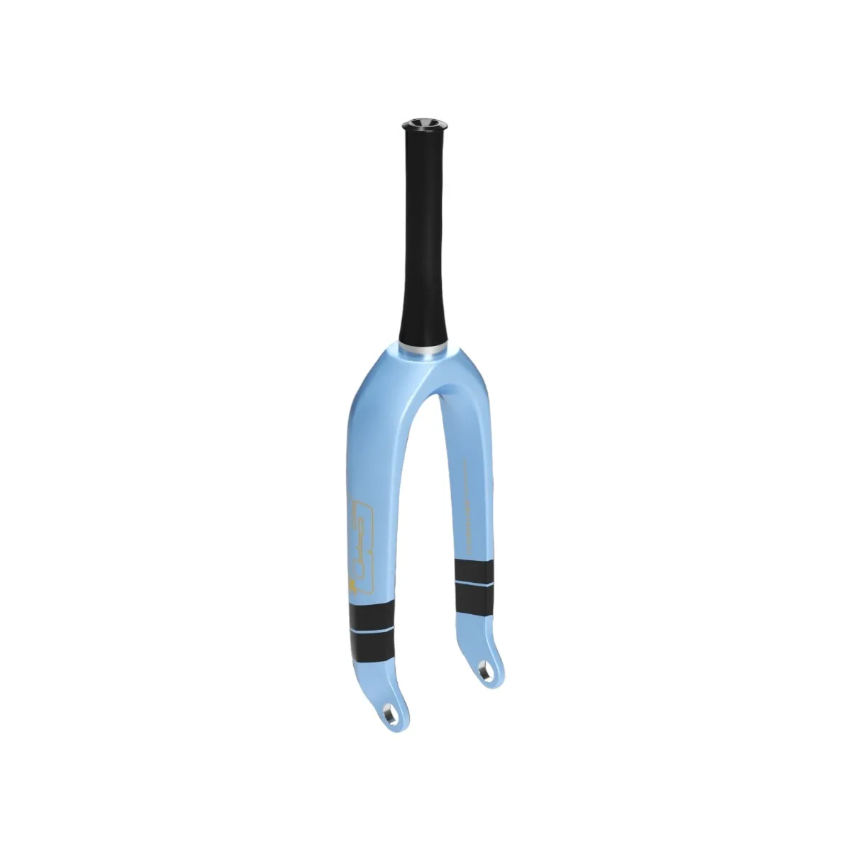 SD Carbon Fork V2 Expert, 10 mm Sky/Gold/Black