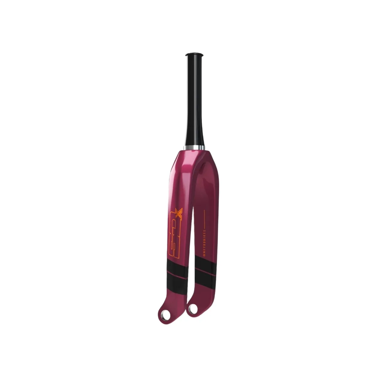 SD Carbon Fork V2 Junior, 10 mm Berry/Orange/Black