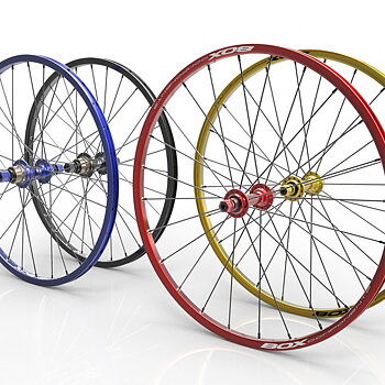 BOX Wheelset 20x1 1/8 RED