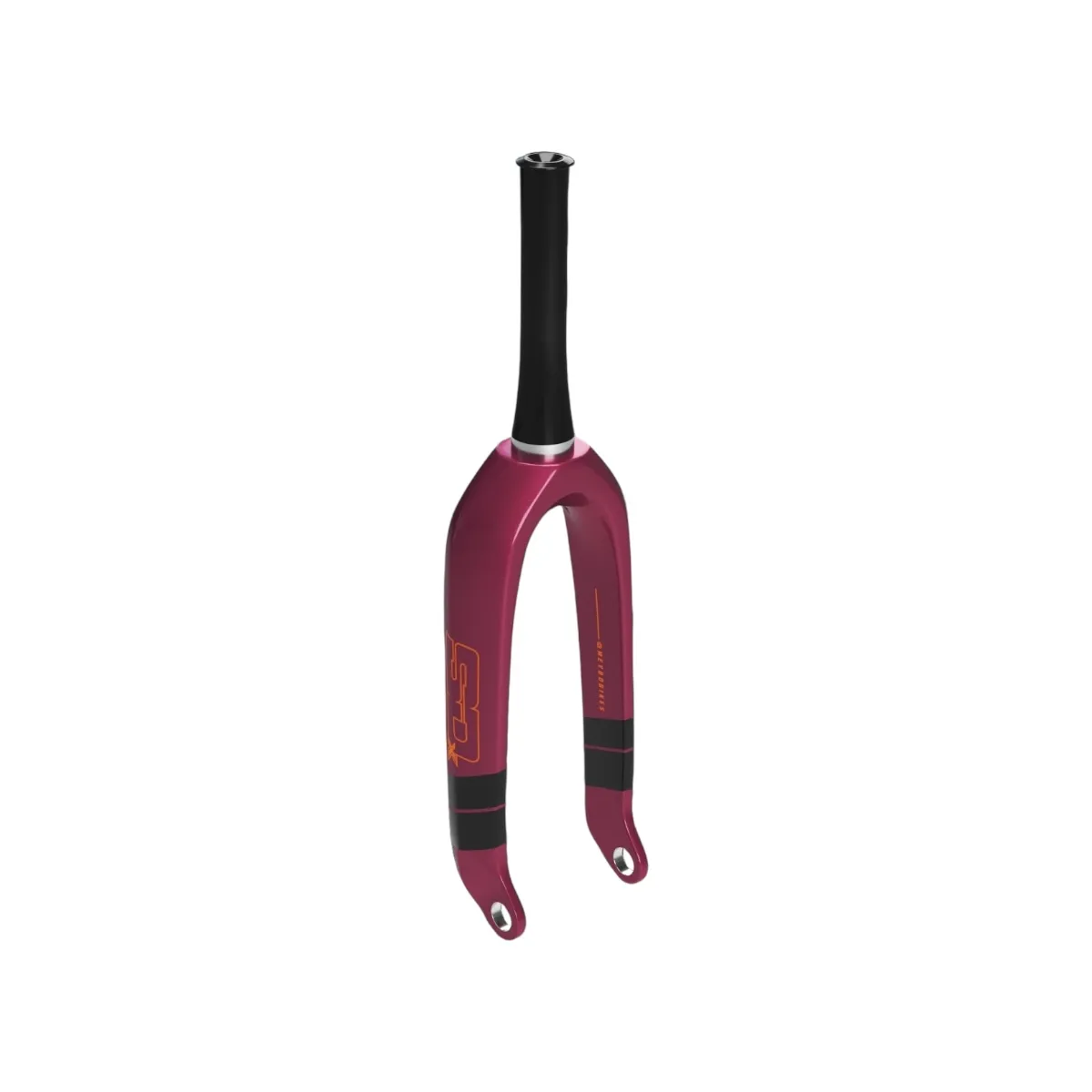 SD Carbon Fork V2 Pro Tapered, 20 mm Berry/Orange/Black - 20"