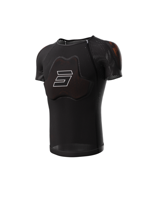 Shot, SKYDDSVÄST T-SHIRT RACE D3O BLACK, VUXEN, M