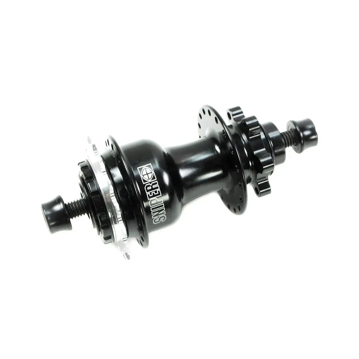 SD-X Sniper Expert Disc Rear Hub 10 mm Black - 28 Hole