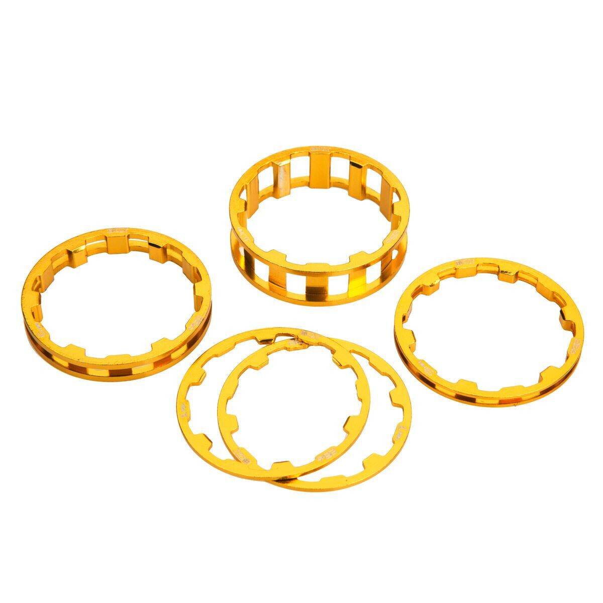 BOX ONE STEM SPACERS 1 INCH GOLD