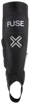 Fuse Omega Pro Shin Pads Combo -  Färg: Svart - Storlek: XL