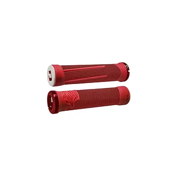 Odi Ag-2 V2.1 Lock-On Grips Red/Fire Red W/Red Clamps