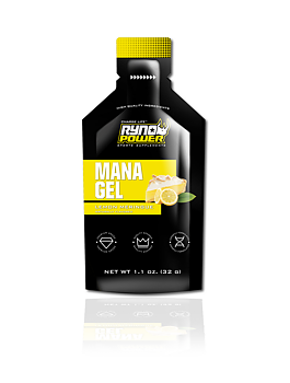 Ryno Power, Mana Performance Gel Lemon Meringue, 12pack