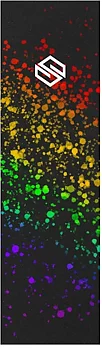 Striker Kickbike Griptape -  Färg: Rainbow Splatter