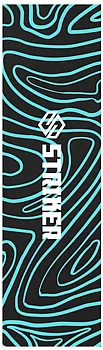 Striker Topo Swirl Kickbike Griptape -  Färg: Turkos
