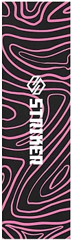 Striker Topo Swirl Kickbike Griptape -  Färg: Rosa