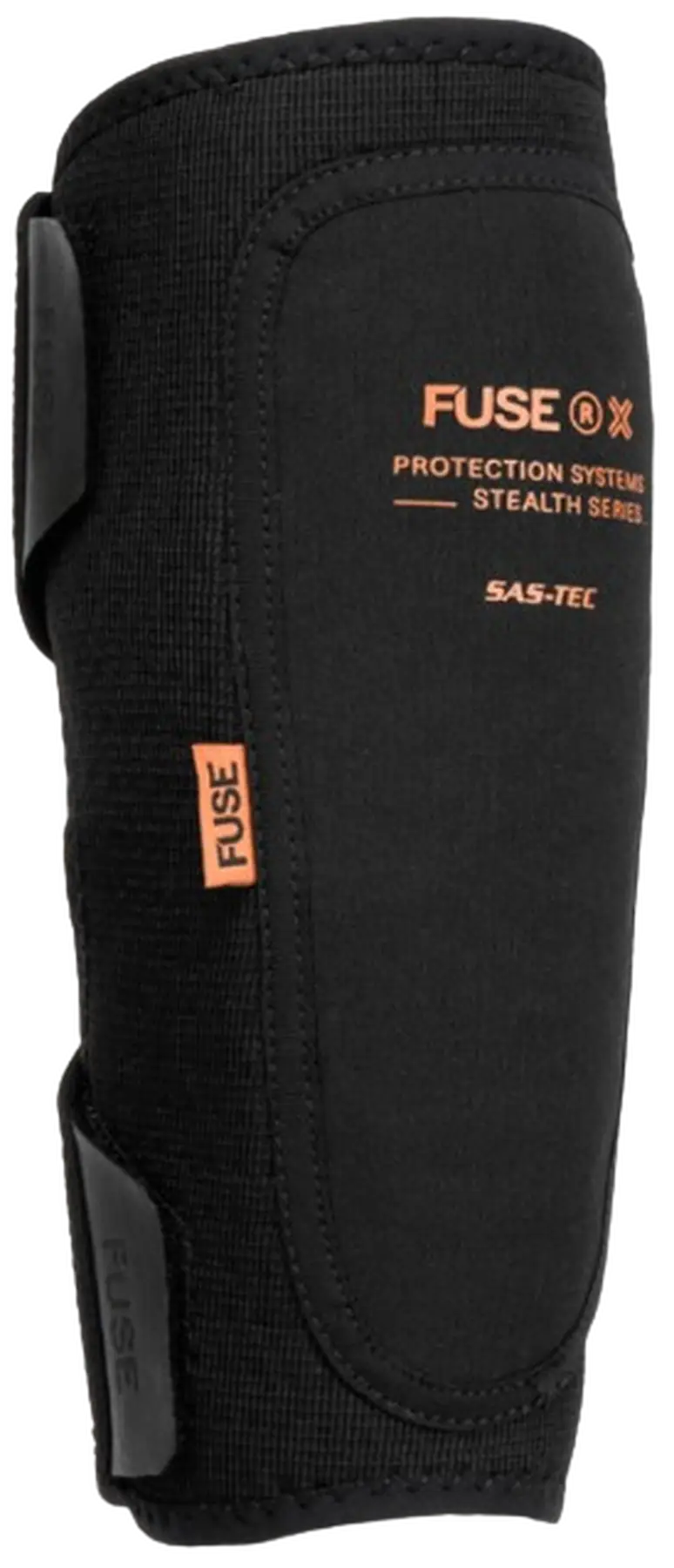Fuse Stealth Shin Pads -  Färg: Svart - Storlek: XL