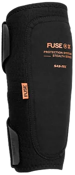 Fuse Stealth Shin Pads -  Färg: Svart - Storlek: XL