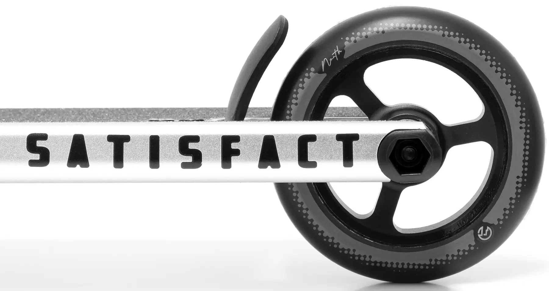 North Satisfact Trick Sparkcykel -  Färg: Silver - 4