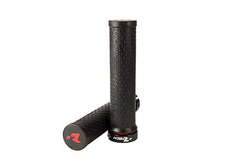 Rtech, Bike Lock-On Grips, SVART