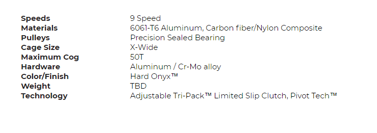 BOX TWO-E 9 SPEED REAR DERAILLEUR - 4