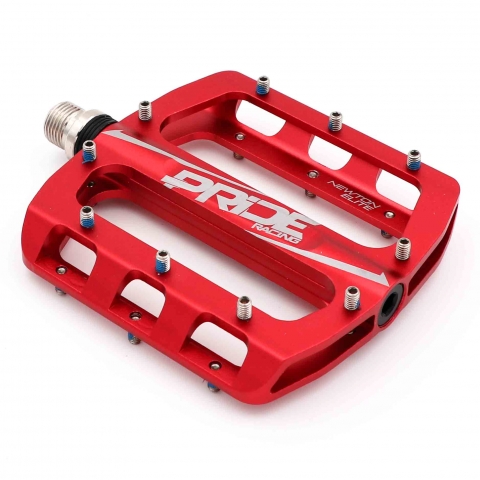 PRIDE RACING NEWTON ELITE PEDALS RED