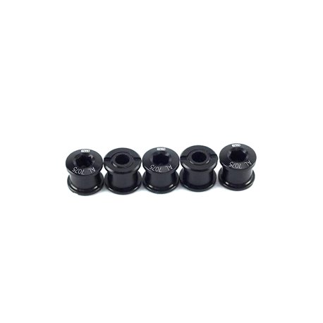 SD Chainring Bolts 5 set cr-mo Black 5,5mm