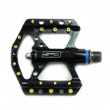 SD CNC FLATPEDAL BLACK V1