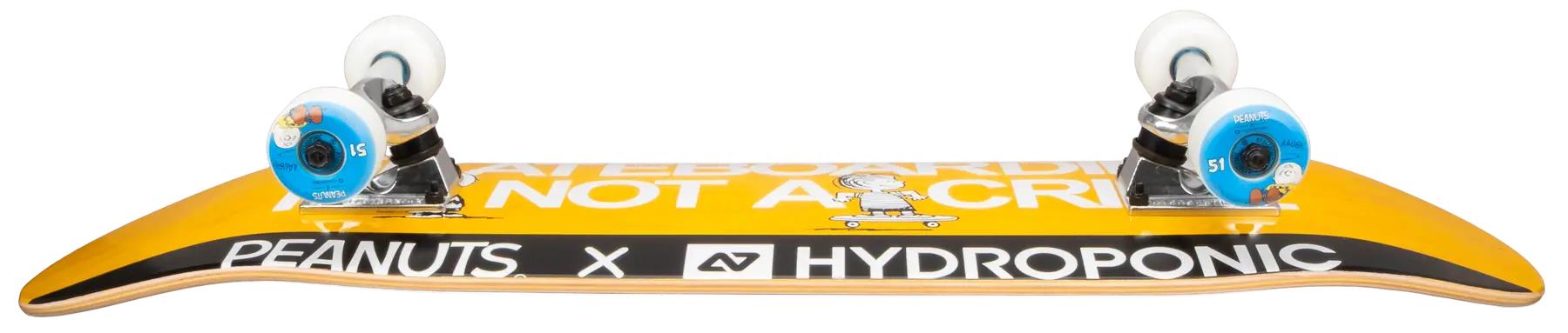 Hydroponic x Peanuts Skateboard Komplett -  Färg: Not A Crime - Storlek: 7.25" - 2