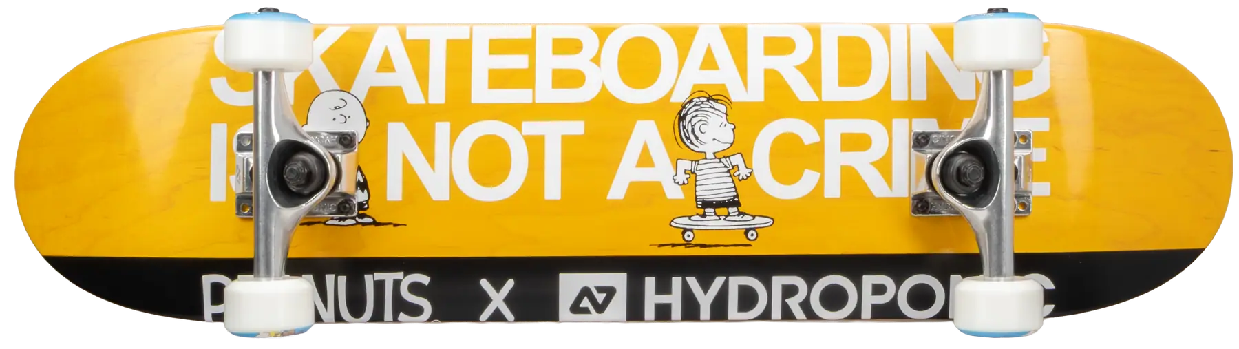 Hydroponic x Peanuts Skateboard Komplett -  Färg: Not A Crime - Storlek: 7.25" - 4