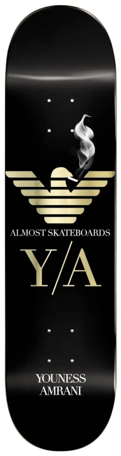 Almost Luxury Super Sap R7 Skateboard Deck -  Färg: Youness - Storlek: 8.25"