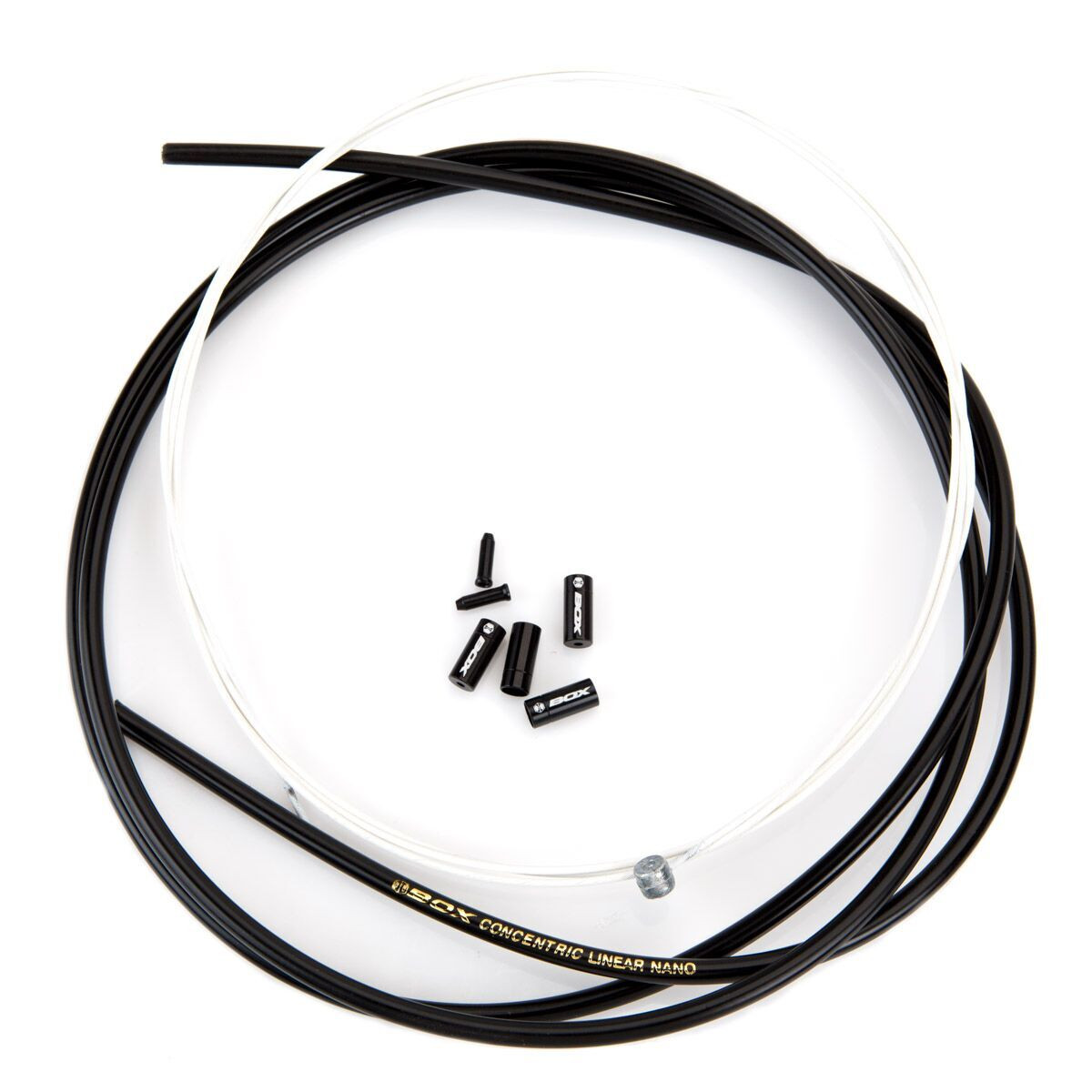 BOX CONCENTRIC LINEAR BRAKE CABLE KITS BLACK