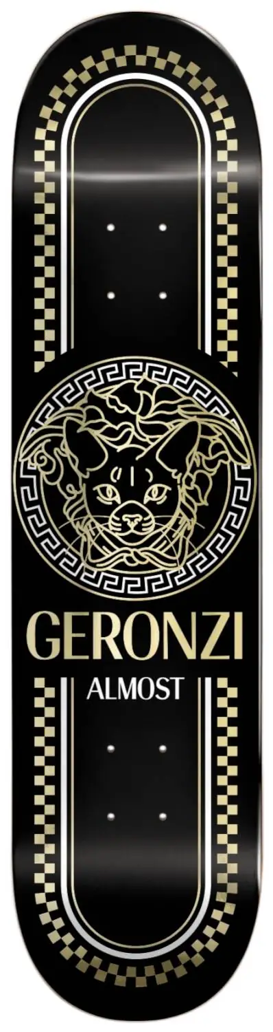 Almost Luxury Super Sap R7 Skateboard Deck -  Färg: Max Geronzi - Storlek: 8.5"
