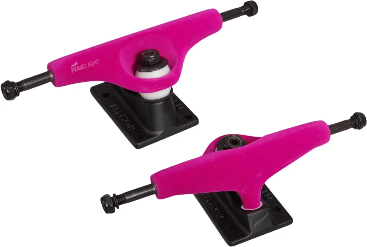 Tensor Mag Light Velvet Skateboard Truckar -  Färg: Crimson/Black - Storlek: 144