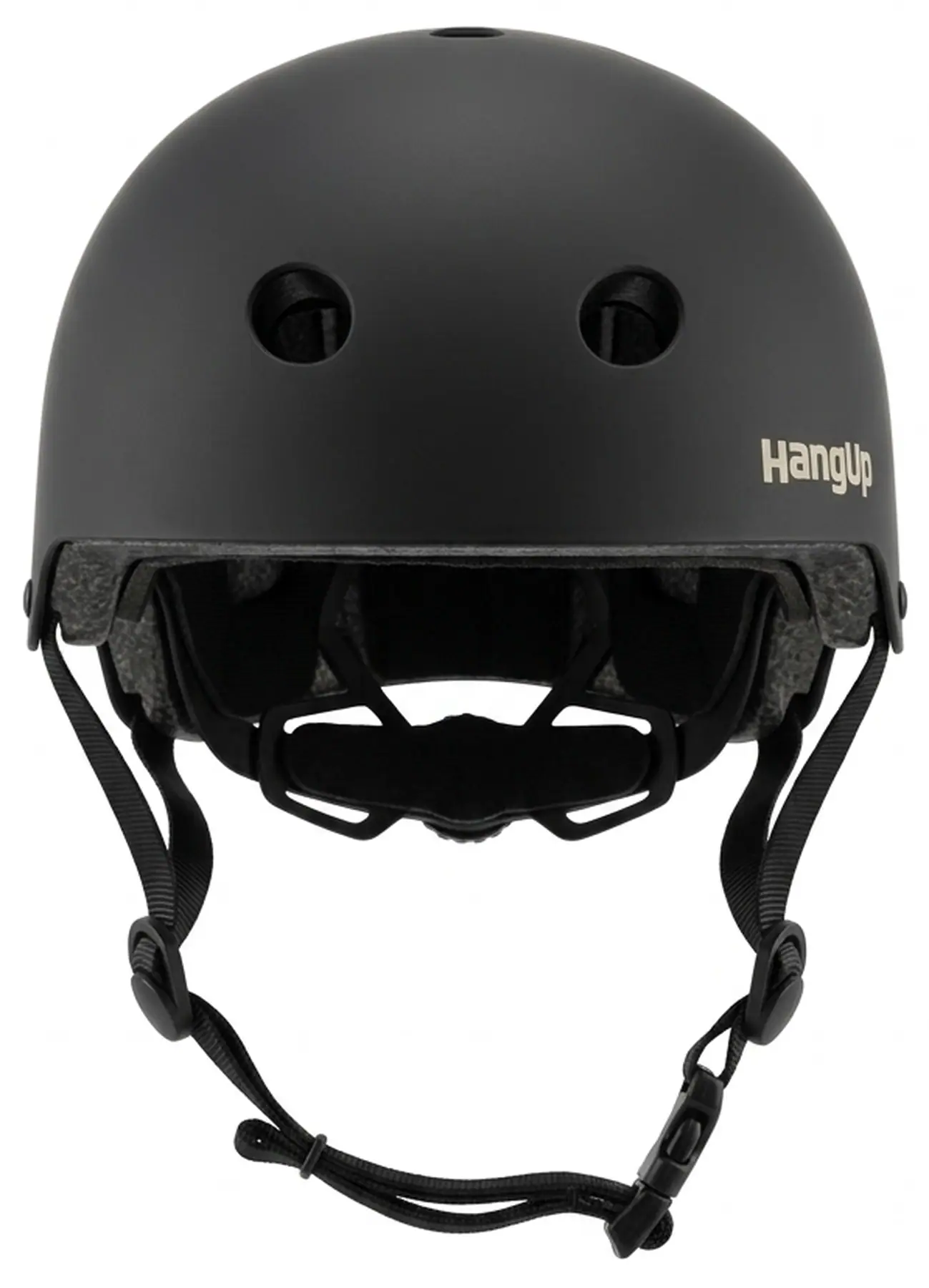 HangUp Justerbar Skate Hjälm -  Färg: Black - Storlek: 52-56 - 2