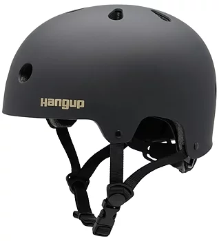 HangUp Justerbar Skate Hjälm -  Färg: Black - Storlek: 56-60