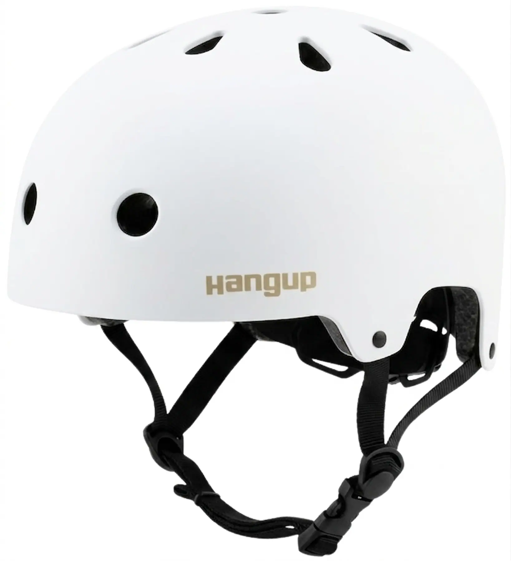 HangUp Justerbar Skate Hjälm -  Färg: White - Storlek: 48-52