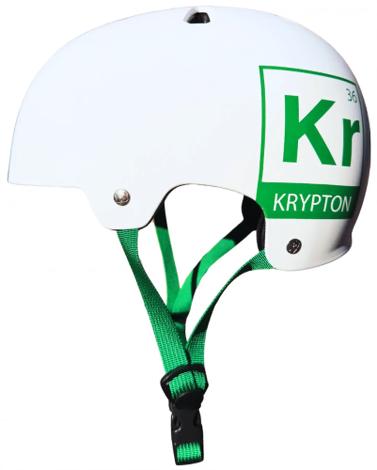 Alk13 Krypton Hjälm -  Färg: Vit/Grön - Storlek: L-XL - 2