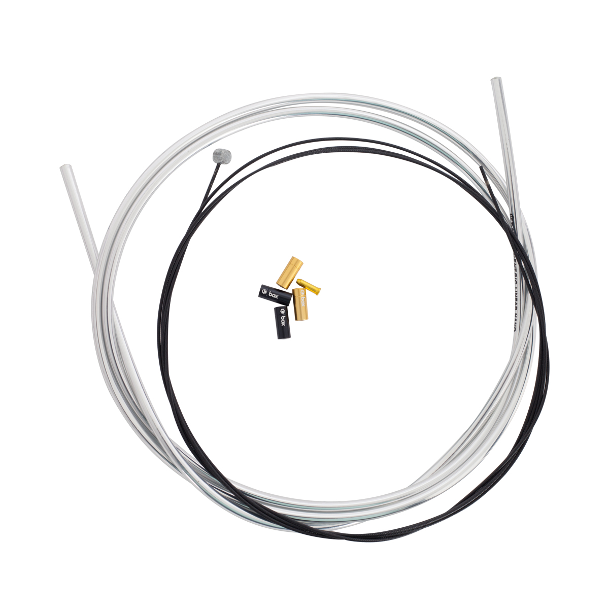 BOX CONCENTRIC LINEAR BRAKE CABLE KITS CHROME