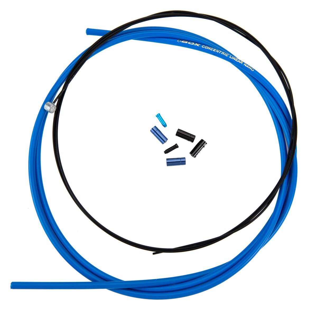 BOX CONCENTRIC LINEAR BRAKE CABLE KITS BLUE