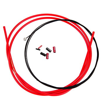 BOX CONCENTRIC LINEAR BRAKE CABLE KITS RED