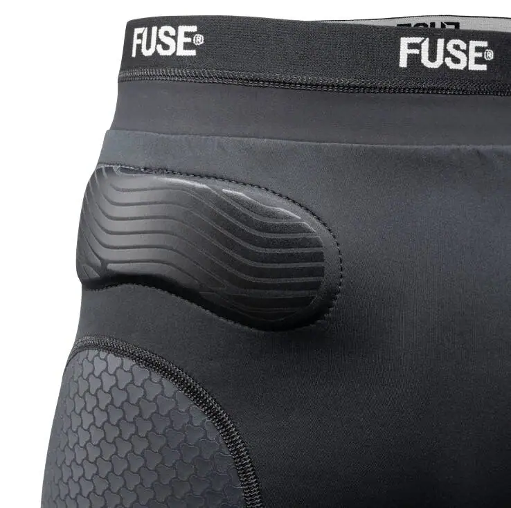 Fuse Omega Impact Padded Shorts -  Färg: Svart - Storlek: XL - 5