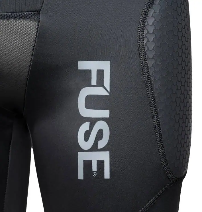 Fuse Omega Impact Padded Shorts -  Färg: Svart - Storlek: XL - 4