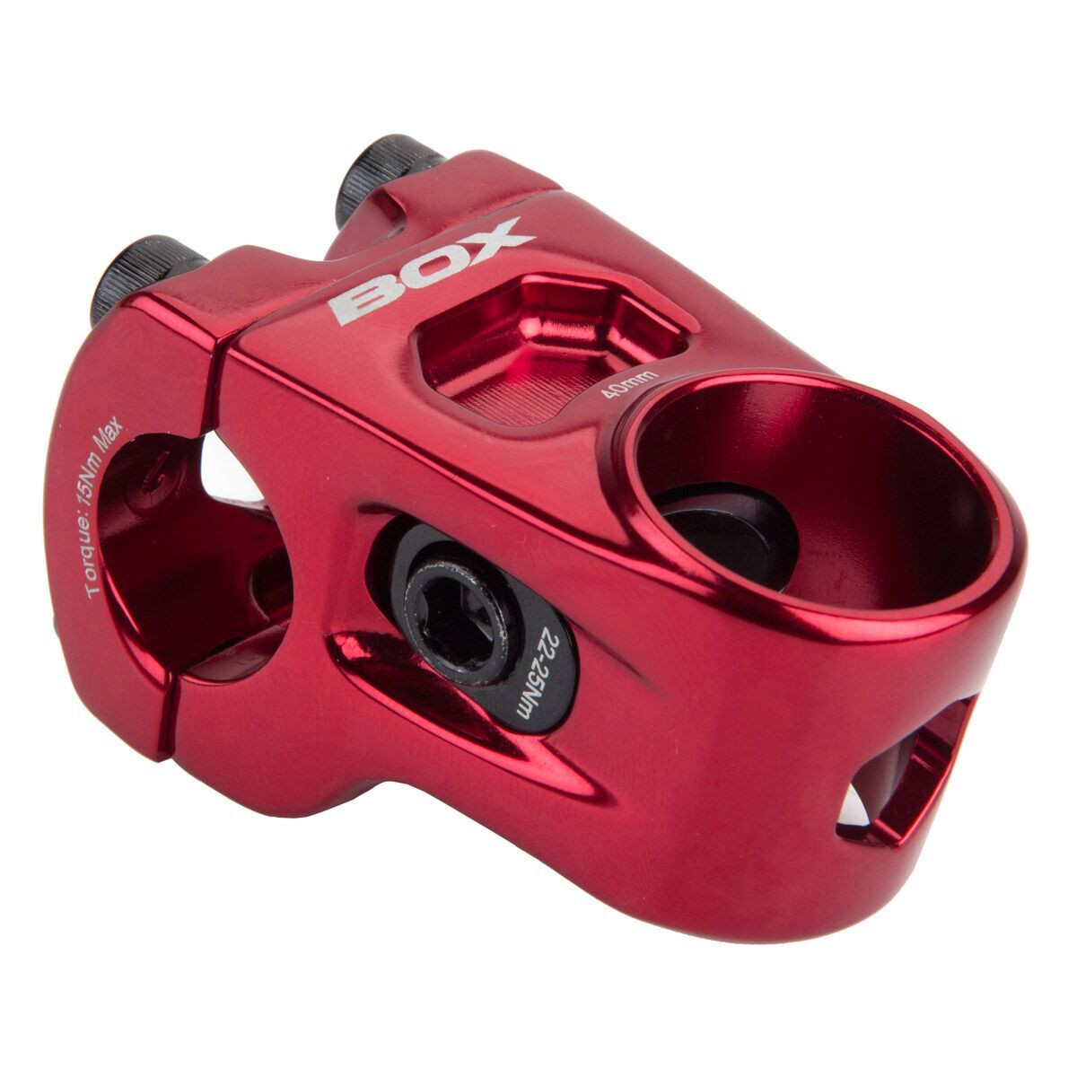 BOX TWO CENTER CLAMP 1 INCH STEM 45MM RED - 3