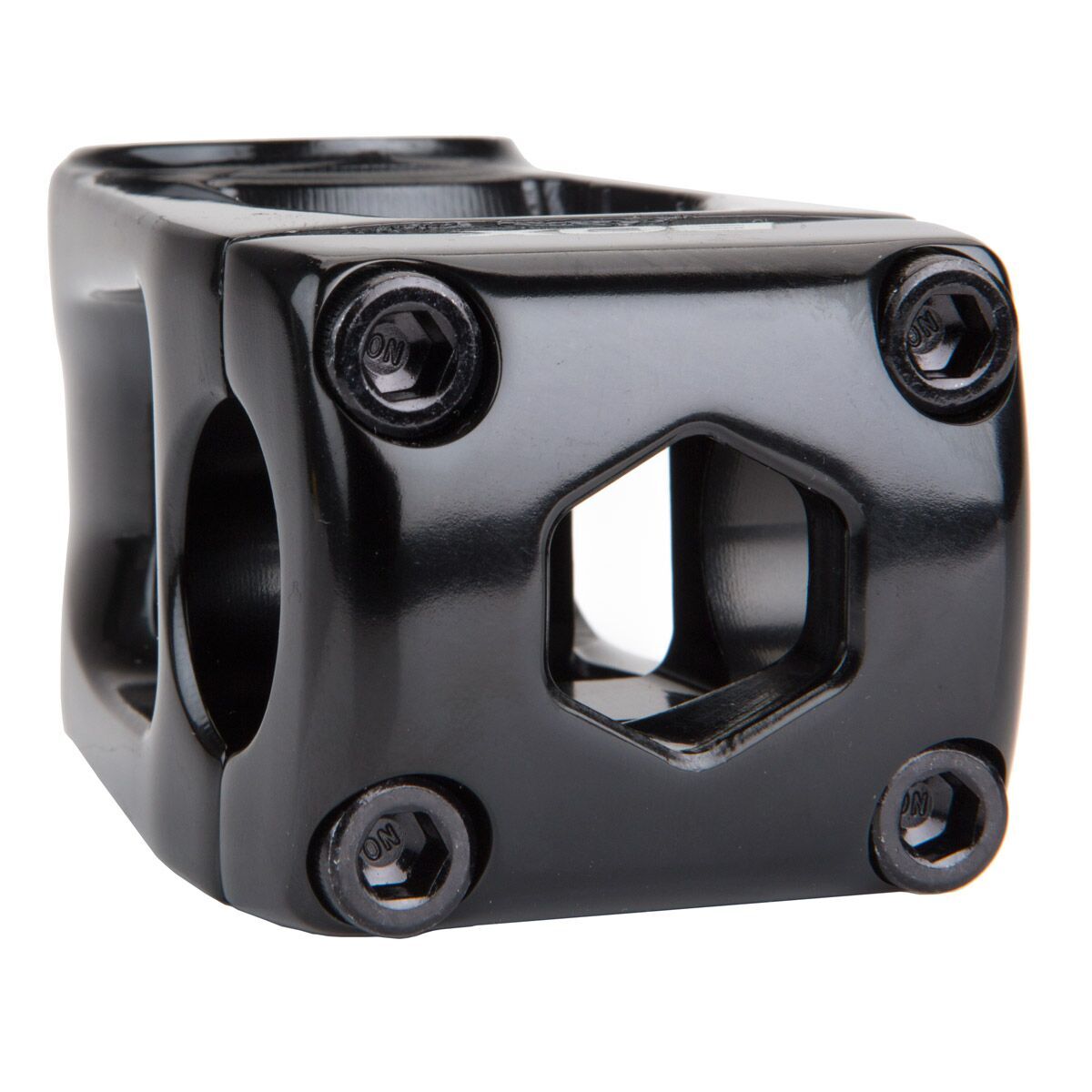 BOX TWO CENTER CLAMP STEM BLACK 53MM
