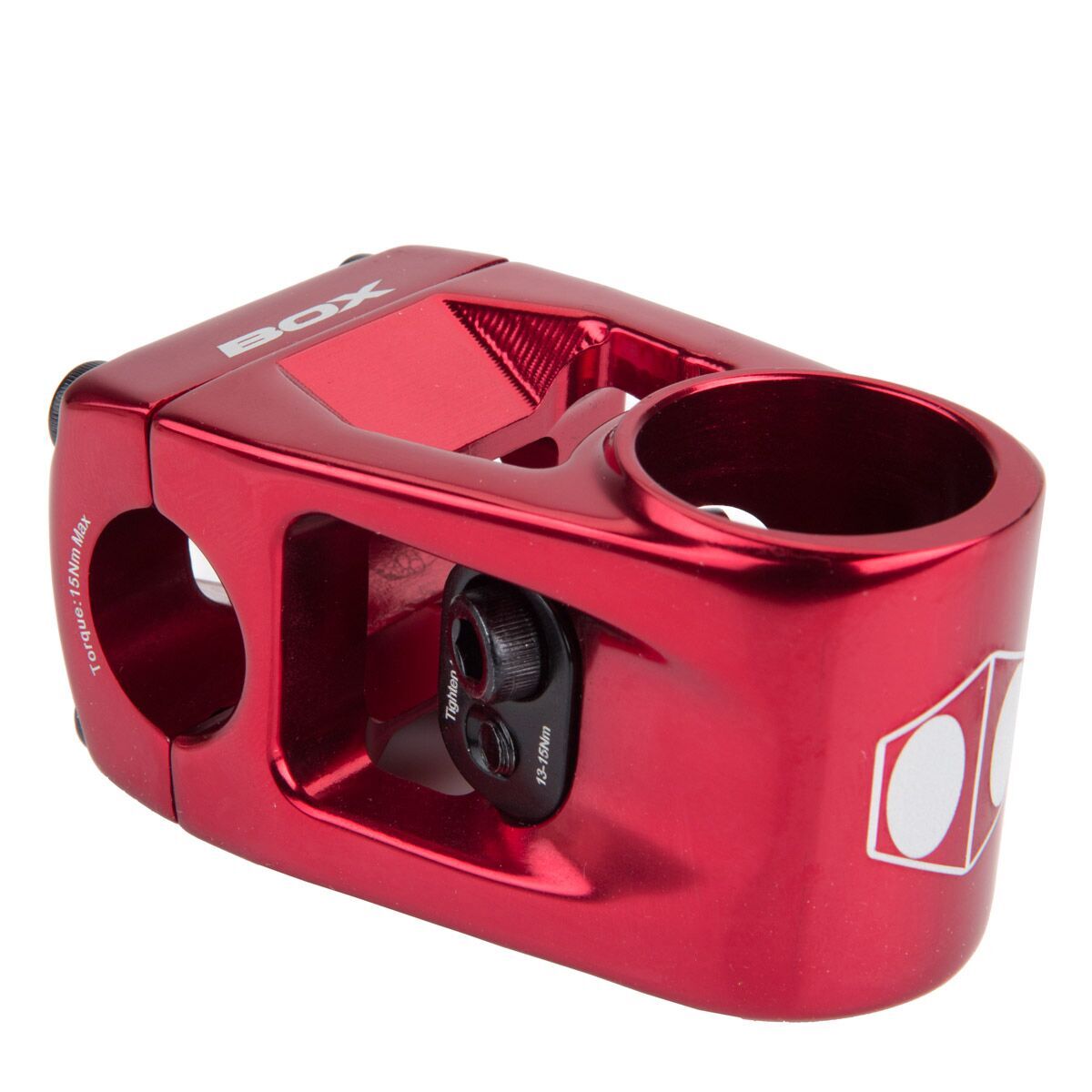 BOX TWO CENTER CLAMP STEM RED 48MM - 3