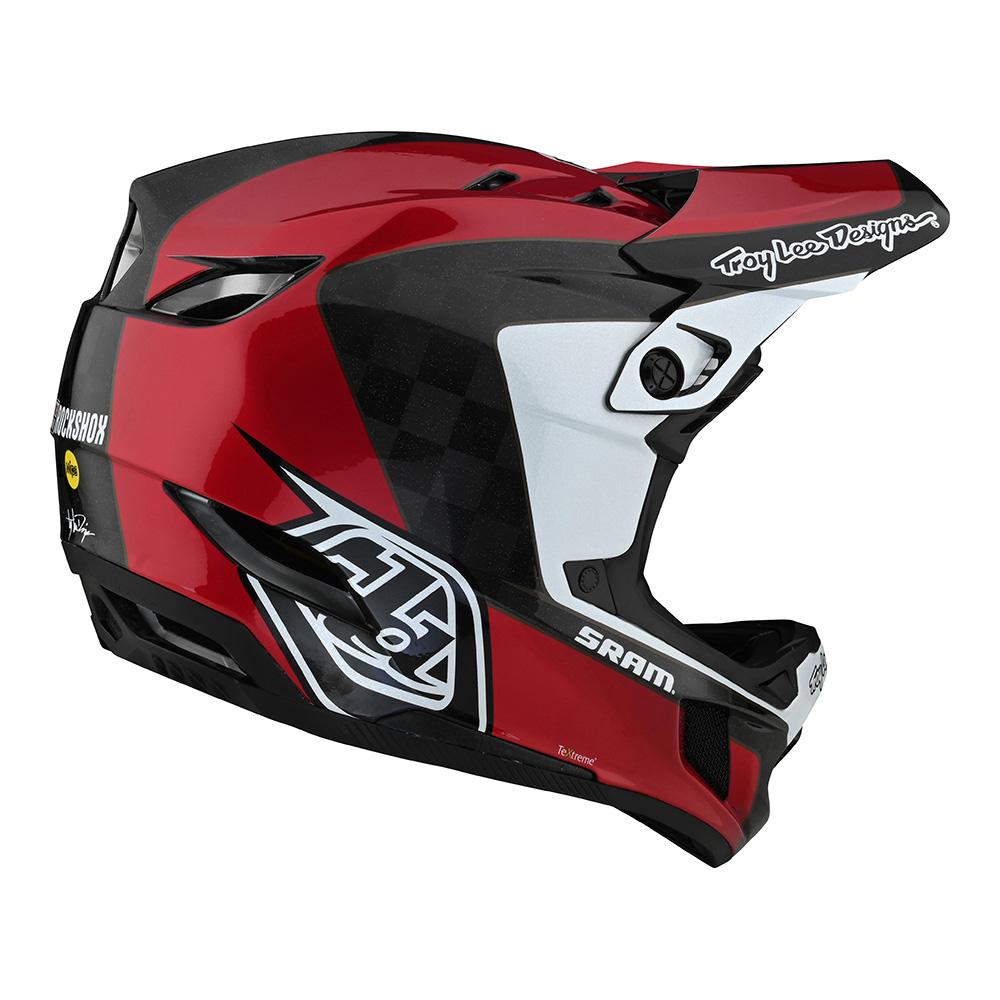D4 CARBON HELMET CORSA SRAM MIPS RED - 2