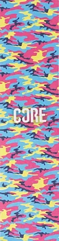CORE Neon Camo Griptape Sparkcykel -  Färg: Rosa