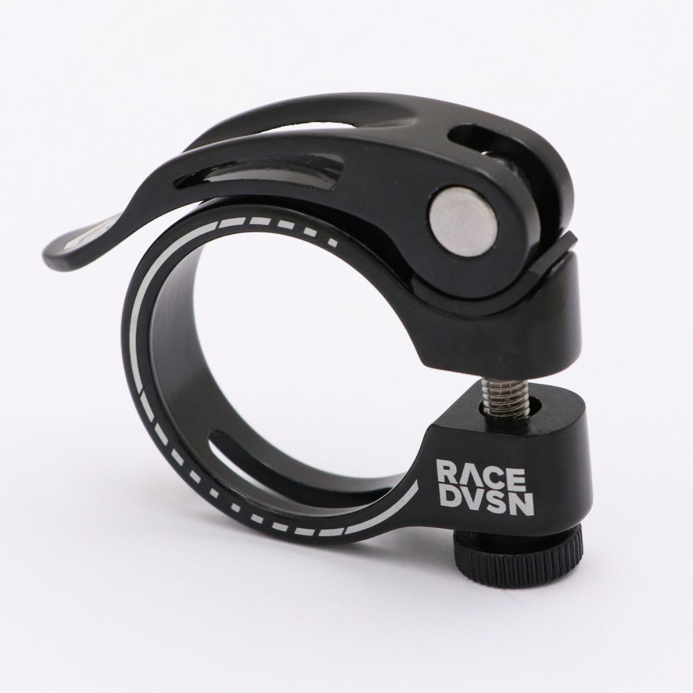 STAY STRONG RACE DVSN SEAT CLAMPS BLACK  - 2