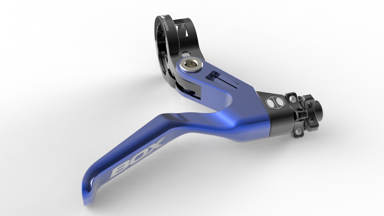  BOX Genius long reach lever blue