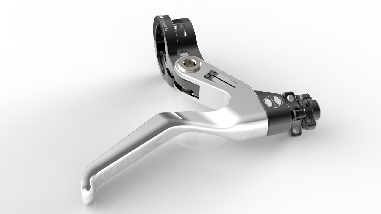  BOX Genius long reach lever silver