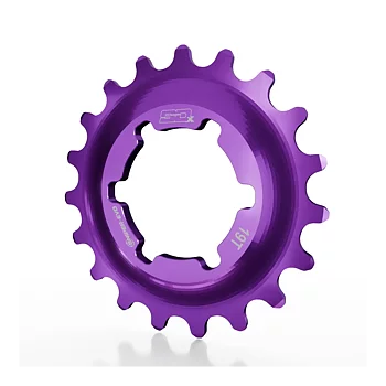 SD-X Sniper Evo Alloy Cog Purple - 19 T