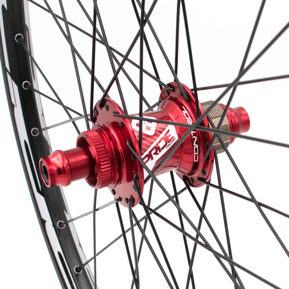PRIDE CONTROL PRO CRUISER 36H WHEELSET RED - 2