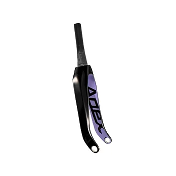 Pride Apex 11/8" 10mm Fork Black / Galactic Iridium