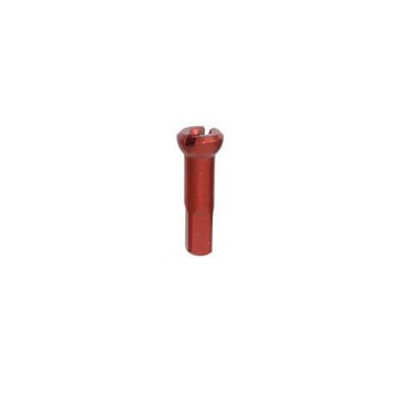 UNIVERSAL ALLOY SPOKE NIPPLE 14G 16MM RED