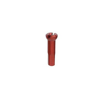 UNIVERSAL ALLOY SPOKE NIPPLE 14G 16MM RED