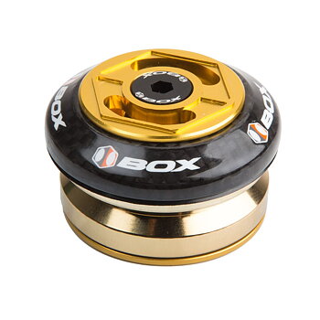 BOX ONE CARBON 45X45 1 1/8-INCH INTEGRATED HEADSET GOLD